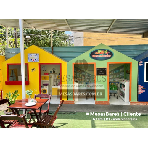 MesasBares | Cliente -Vila Pindorama - Buffet Eventos e Festas - Niterói - RJ